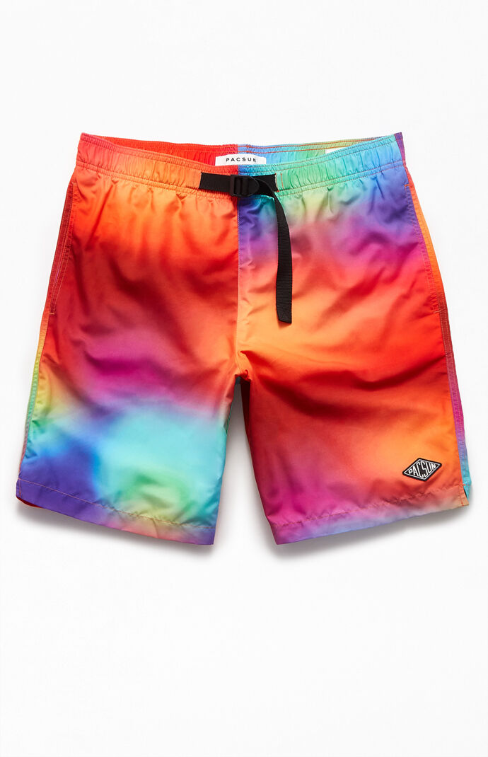 buckle swim trunks