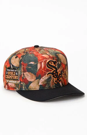 Chicago Whitesox Leaves 9FIFTY A-Frame Snapback Hat image number 1
