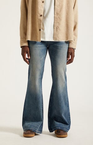 Jordan Baggy Bootcut Jeans Medium Blue Tint image number 2