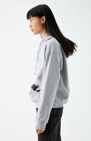 Smiley face hoodie pacsun clearance
