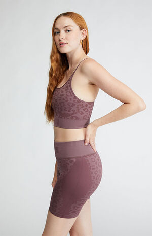 Plum Formknit Seamless Shorts image number 3