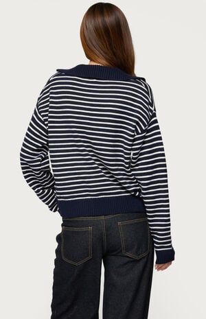 Copenhagen Oversized Striped Sweater image number 3