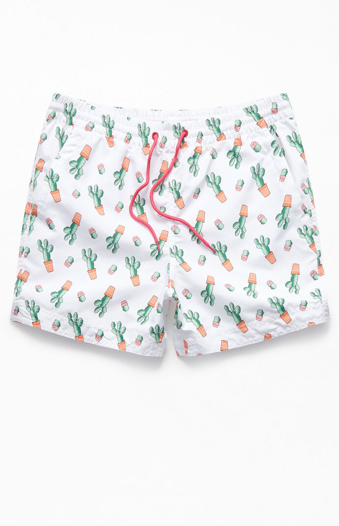 cactus swim trunks