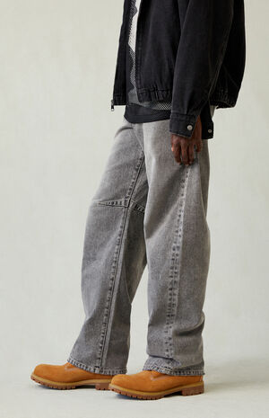 Mason Baggy Barrel Jeans Dark Gray image number 3