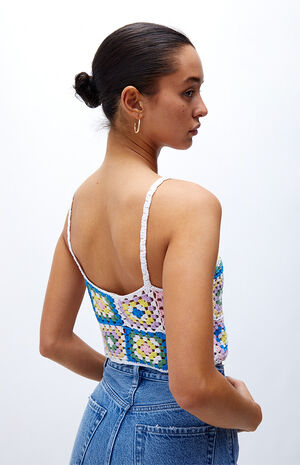 LA Hearts Crochet Tank |