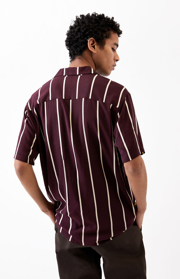 Cad Striped Camp Shirt