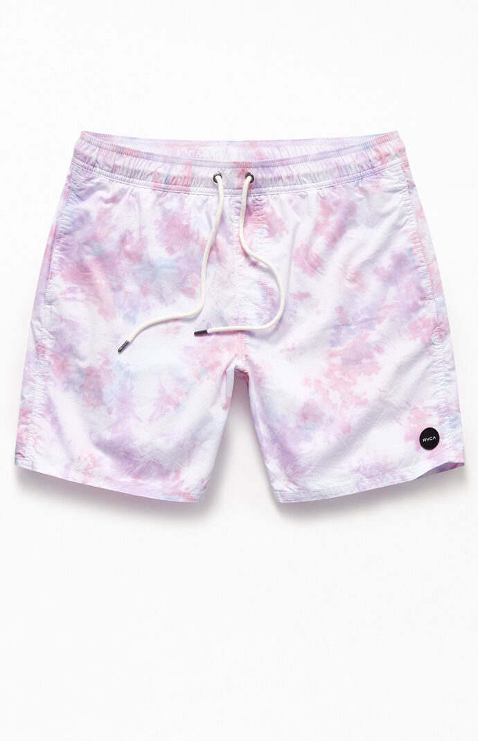 Tie-Dyed Manic 17" Swim Trunks
