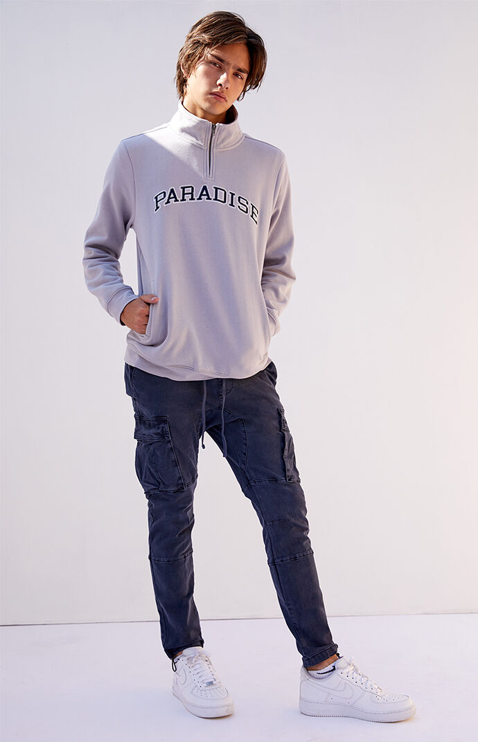 Utility Graphite Slim Cargo Pants