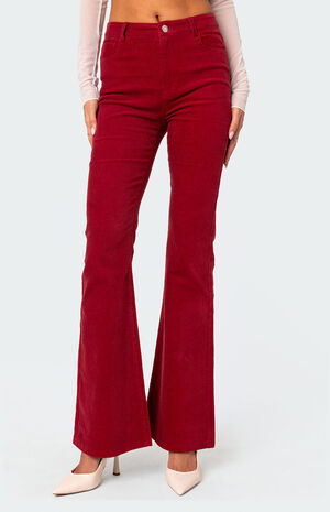 Tony Corduroy Flared Pants image number 1