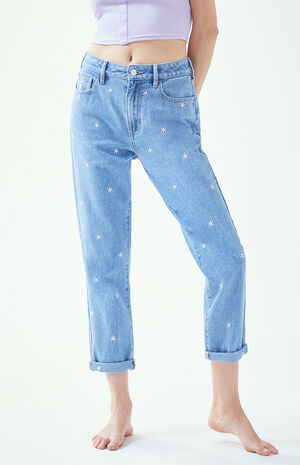 Raining Daisy Mom Jeans image number 2