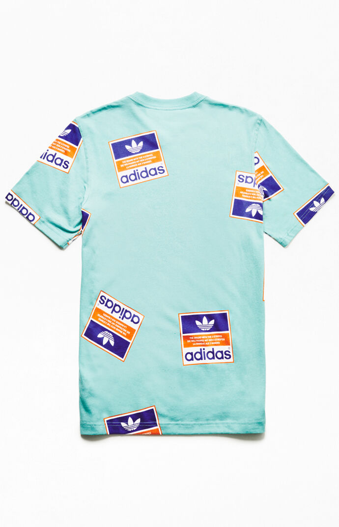 adidas sticker bomb tee