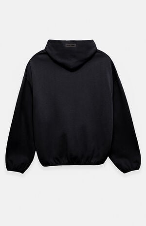 Jet Black Modern Fit Fleece Hoodie image number 2