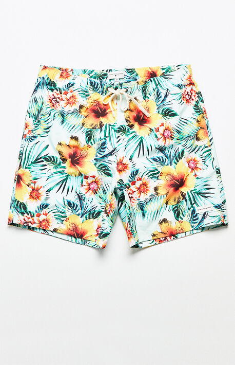 Kona Tropical 17" Swim Trunks