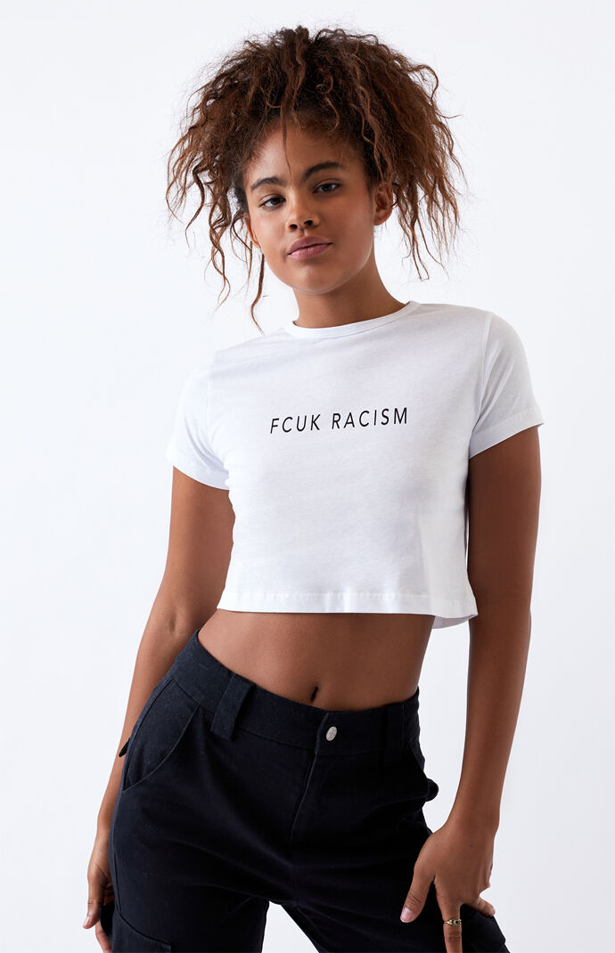 Racism Crop T-Shirt