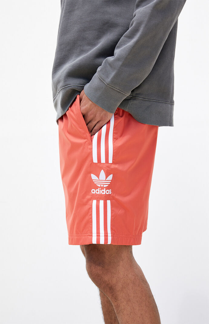 Coral Lock Up Track Shorts