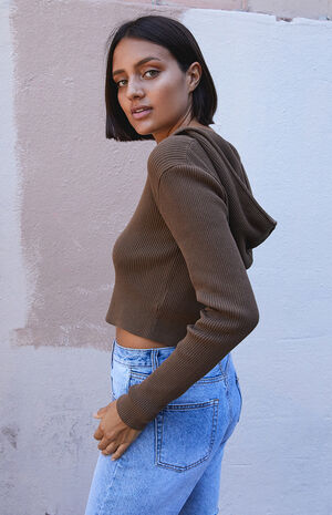 Brown Arden Hoodie image number 2