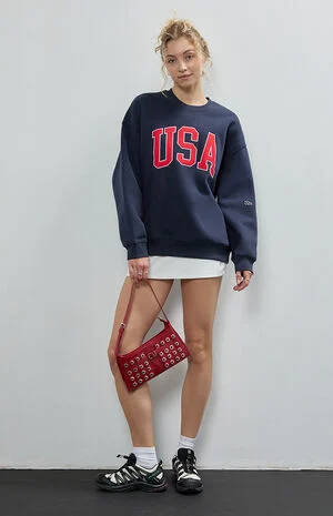 USA Offside Crew Neck Sweatshirt image number 1