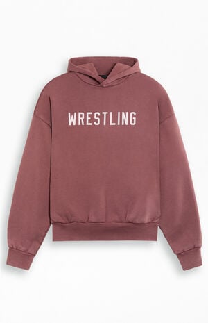 Crimson Heavy Fleece Hoodie image number 1