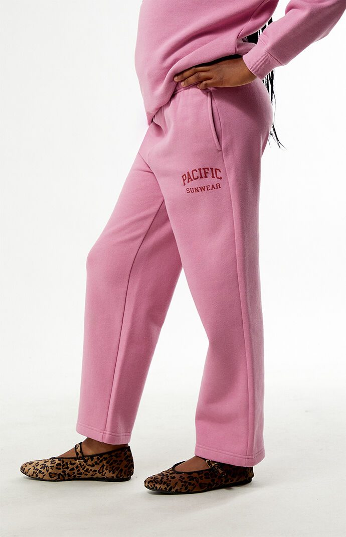 Pacsun Kids Pink Baggy Sweatpants