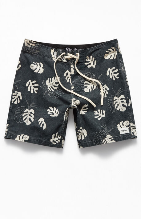 Mixed Leaves 16" Board Shorts