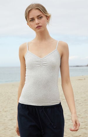John Galt Heather Grey Archie Tank Top | PacSun
