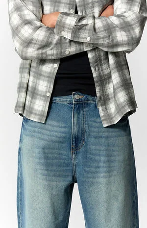 Blake Extreme Baggy Jeans Medium Blue image number 5