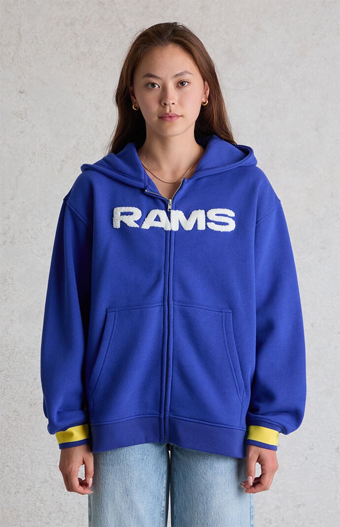WILD COLLECTIVE x NFL LA Rams Zip Up Hoodie