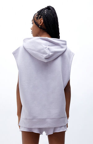 Sporty Sleeveless Hoodie image number 3