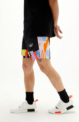 Love Unites Woven Shorts Love Unites Woven Shorts image number null