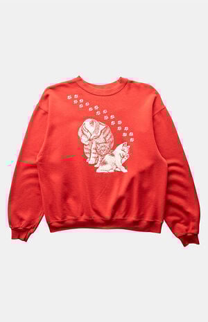 90s Kitties Crew Neck Sweatshirt image number 1