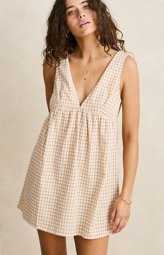 Rhythm London Checker Mini Dress