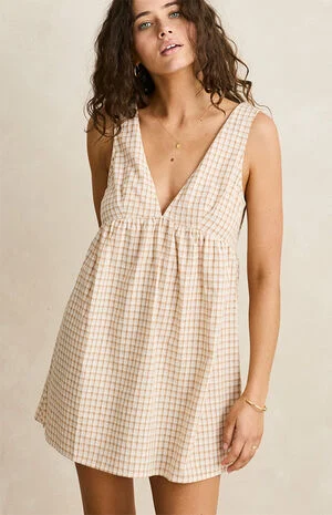 London Checker Mini Dress image number 1