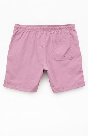 Purple Collegiate 6.5" Swim Trunks image number 2