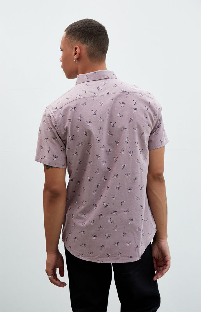 That'll Do Print Short Sleeve Button Up Shirt