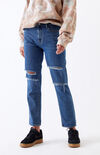 Dark Mom Jeans Dark Mom Jeans image number null