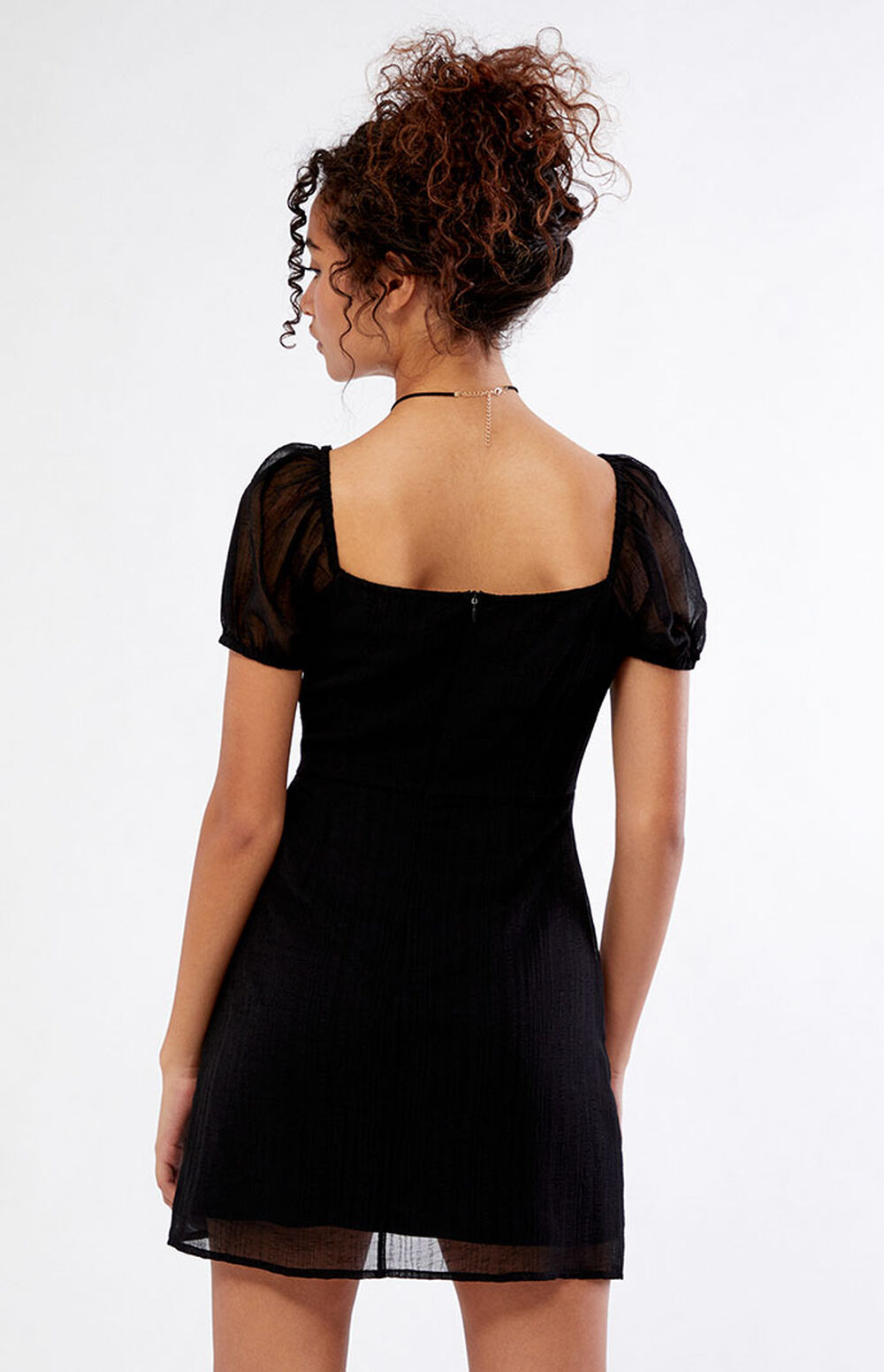 Cutout Bustier Mini Dress