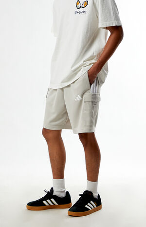 Taupe Tiro Cargo Shorts image number 3