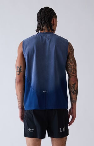 Navy Vintage Wash Form Muscle T-Shirt image number 4