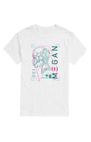 M3gan Humanoid Robot Diagram T-Shirt image number 1