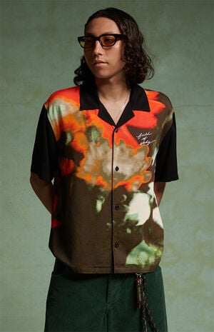 by Pacsun Grain Woven Camp Shirt image number 2
