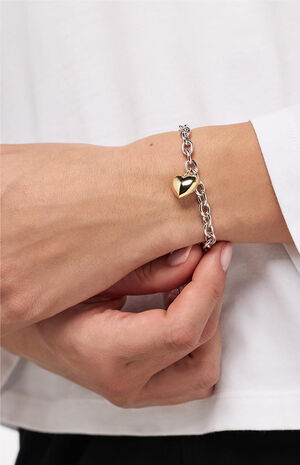 Lev Two-Tone Chain Bracelet image number 5