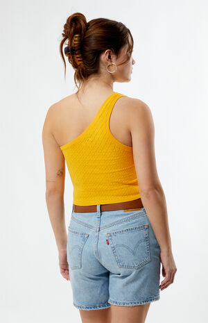 Nadine Pointelle One Shoulder Top image number 4