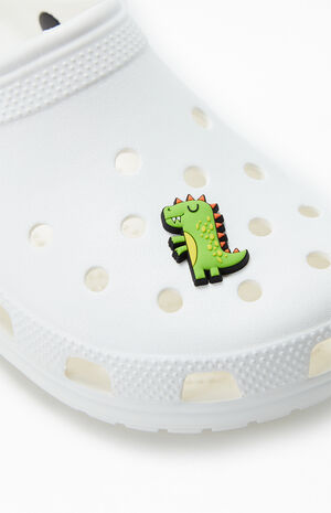 Green Dino Jibbitz Charm image number 2