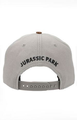 Jurassic Park Logo Snapback Hat image number 2