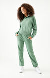 Vintage Dye Snap Cropped Sweatshirt Vintage Dye Snap Cropped Sweatshirt image number null