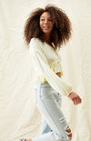 Eco Long Sleeve Ruffle Hem Top Eco Long Sleeve Ruffle Hem Top image number null