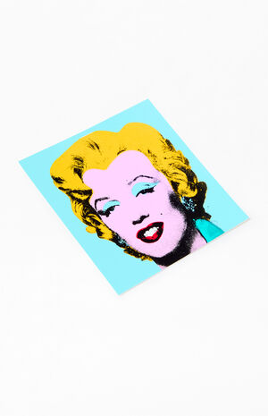 Shot Sage Blue Marilyn Sticker image number 2