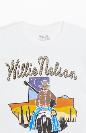 Willie Nelson On The Road Again T-Shirt image number 3