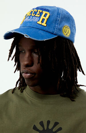 Soccer Club Ripped Dad Hat image number 2