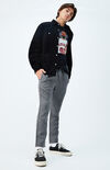 Gray Menswear Trouser Pants Gray Menswear Trouser Pants image number null